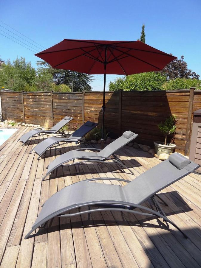 Villa Pont De L'Arc A Aix Avec Piscine Au Calme 92 M2 엑상프로방스 외부 사진